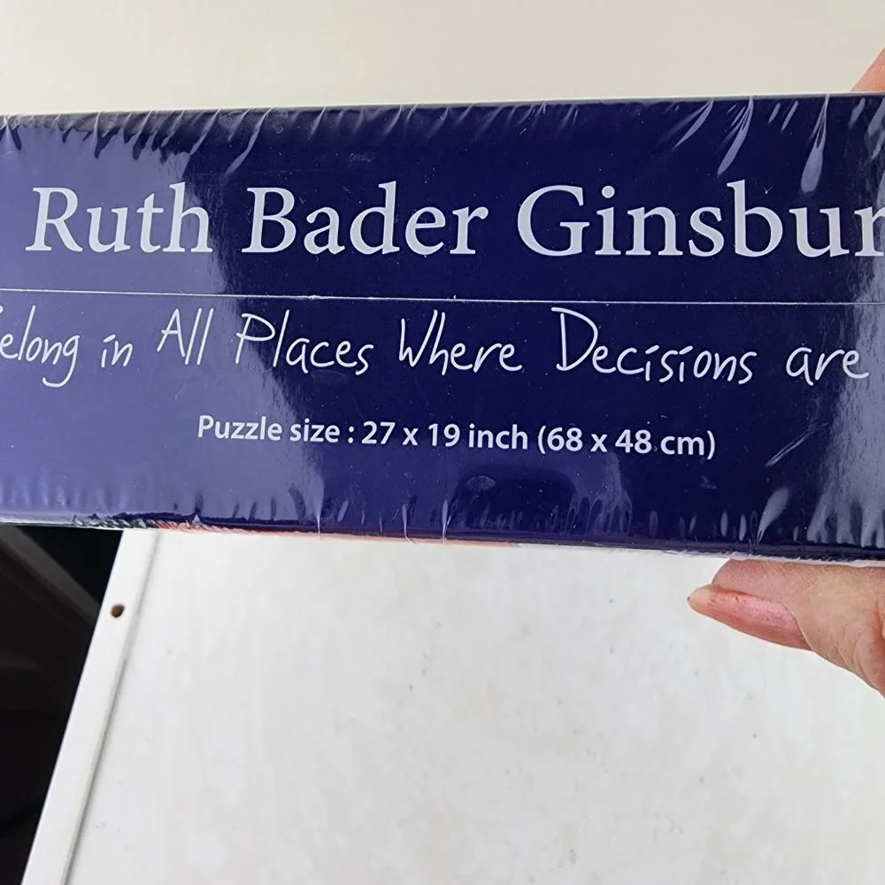 Funwares Ruth Bader Ginsburg 1000 Piece Jigsaw Puzzle NWT